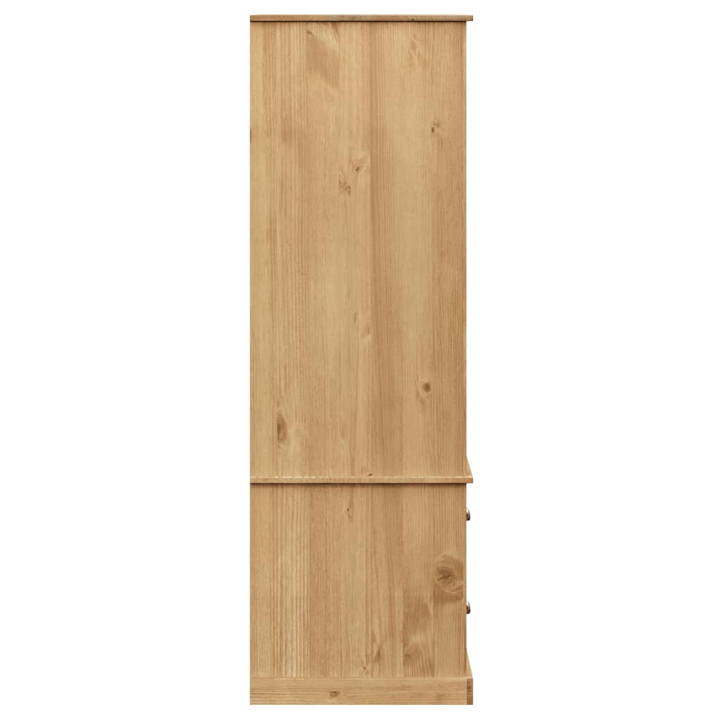 Garde-robe VIGO 90x55x176 cm bois massif de pin