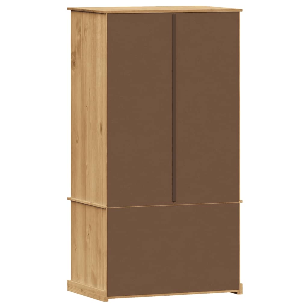 Garde-robe VIGO 90x55x176 cm bois massif de pin