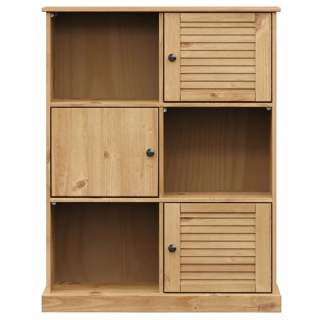 Bibliothèque VIGO 90x35x114,5 cm bois massif de pin