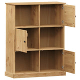 Bibliothèque VIGO 90x35x114,5 cm bois massif de pin