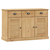 Buffet avec tiroirs VIGO 113x40x75 cm bois massif de pin