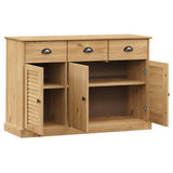 Buffet avec tiroirs VIGO 113x40x75 cm bois massif de pin