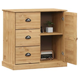 Buffet avec tiroirs VIGO 78x40x75 cm bois massif de pin