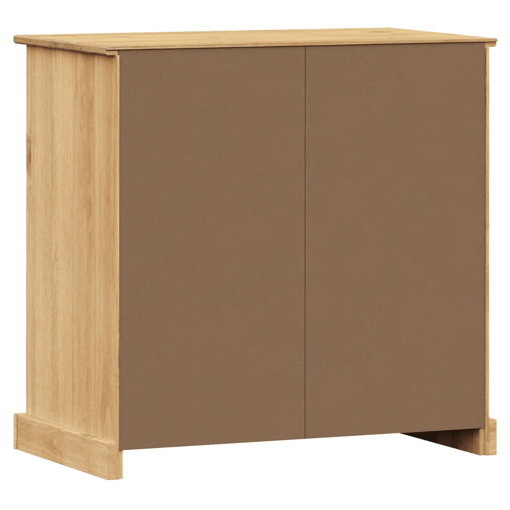 Buffet avec tiroirs VIGO 78x40x75 cm bois massif de pin