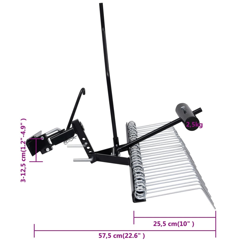 Scarificateur pour tondeuse autoportée 109 cm