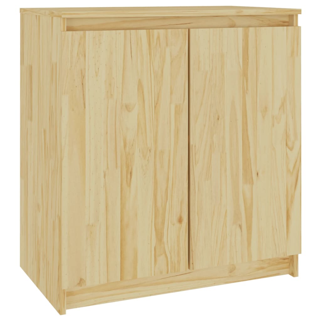 Side cabinet 60x36x65 cm solid pine wood