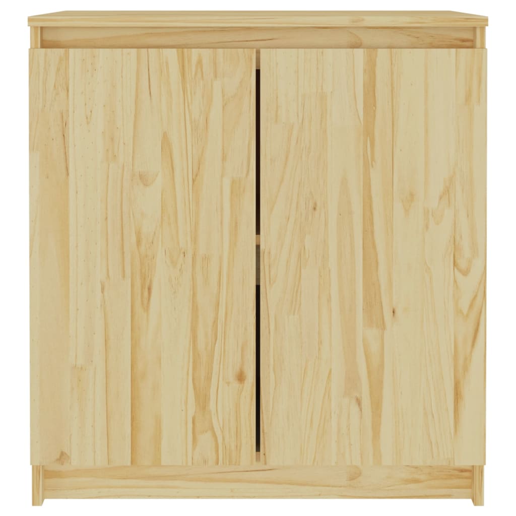 Side cabinet 60x36x65 cm solid pine wood