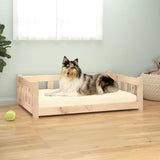 Hundebett 95,5x65,5x28 cm aus massivem Kiefernholz