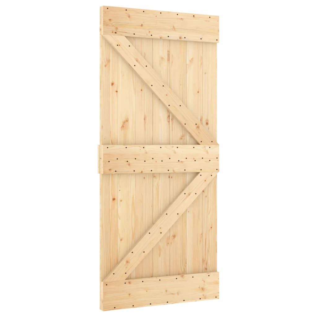 Porte NARVIK 95x210 cm bois massif de pin