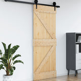 Porte NARVIK 95x210 cm bois massif de pin