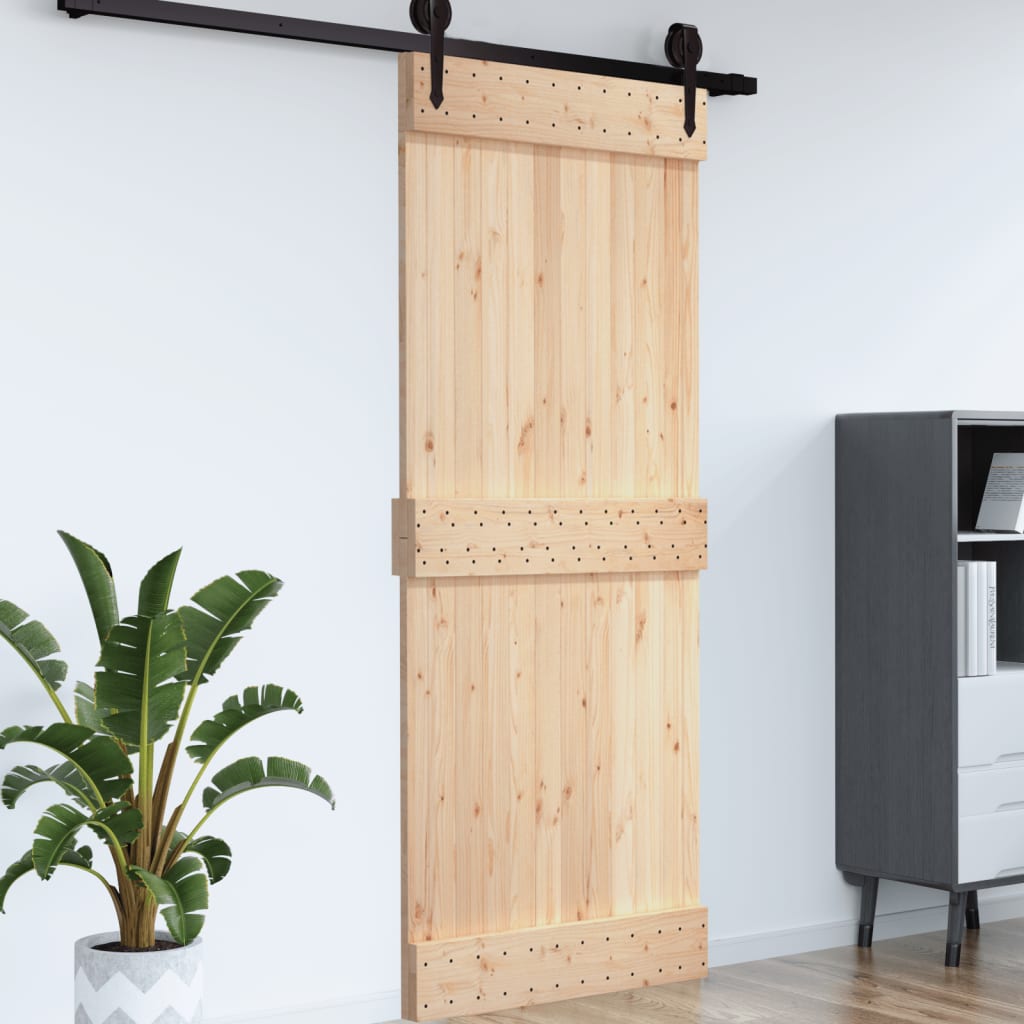 Porte NARVIK 70x210 cm bois massif de pin