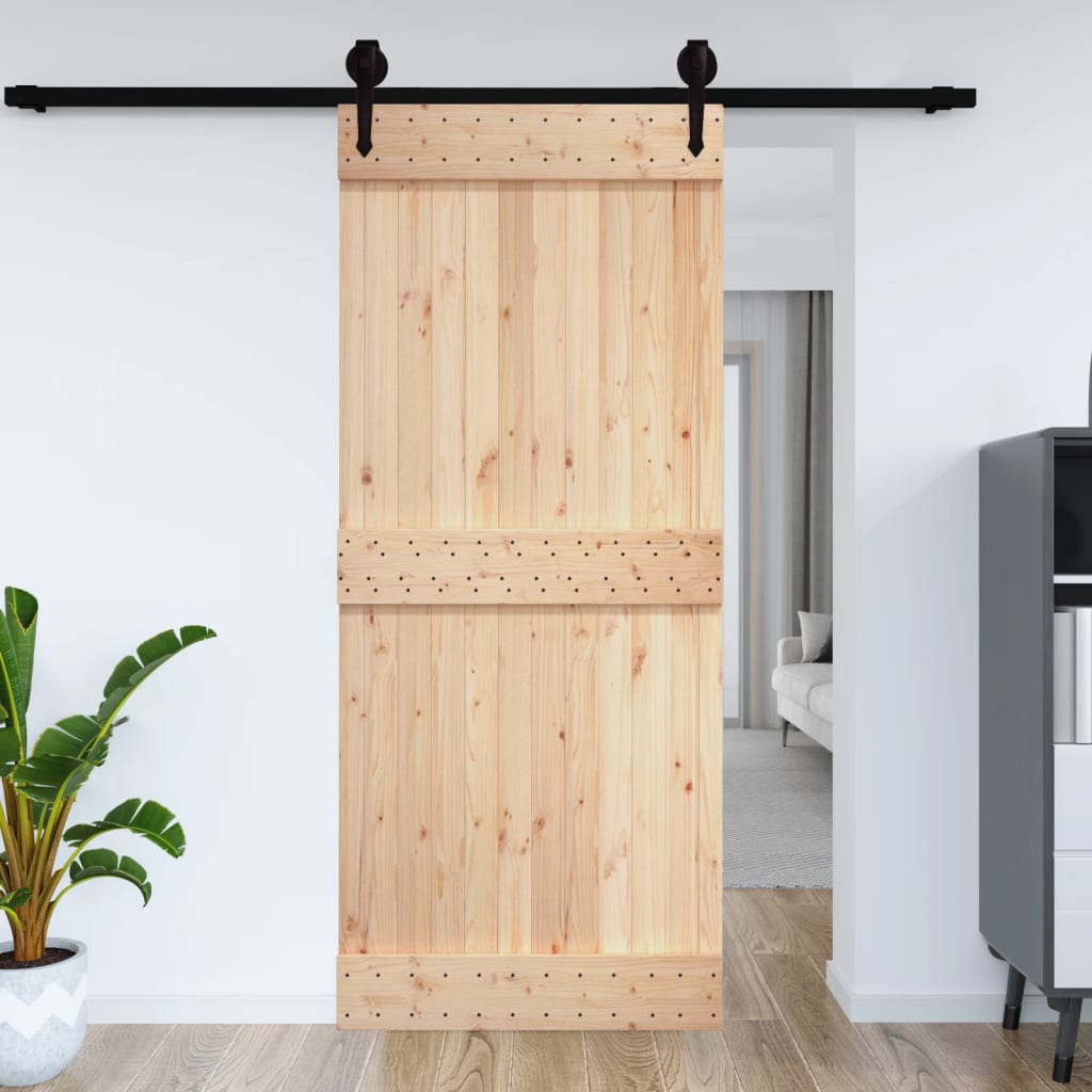 Porte NARVIK 70x210 cm bois massif de pin