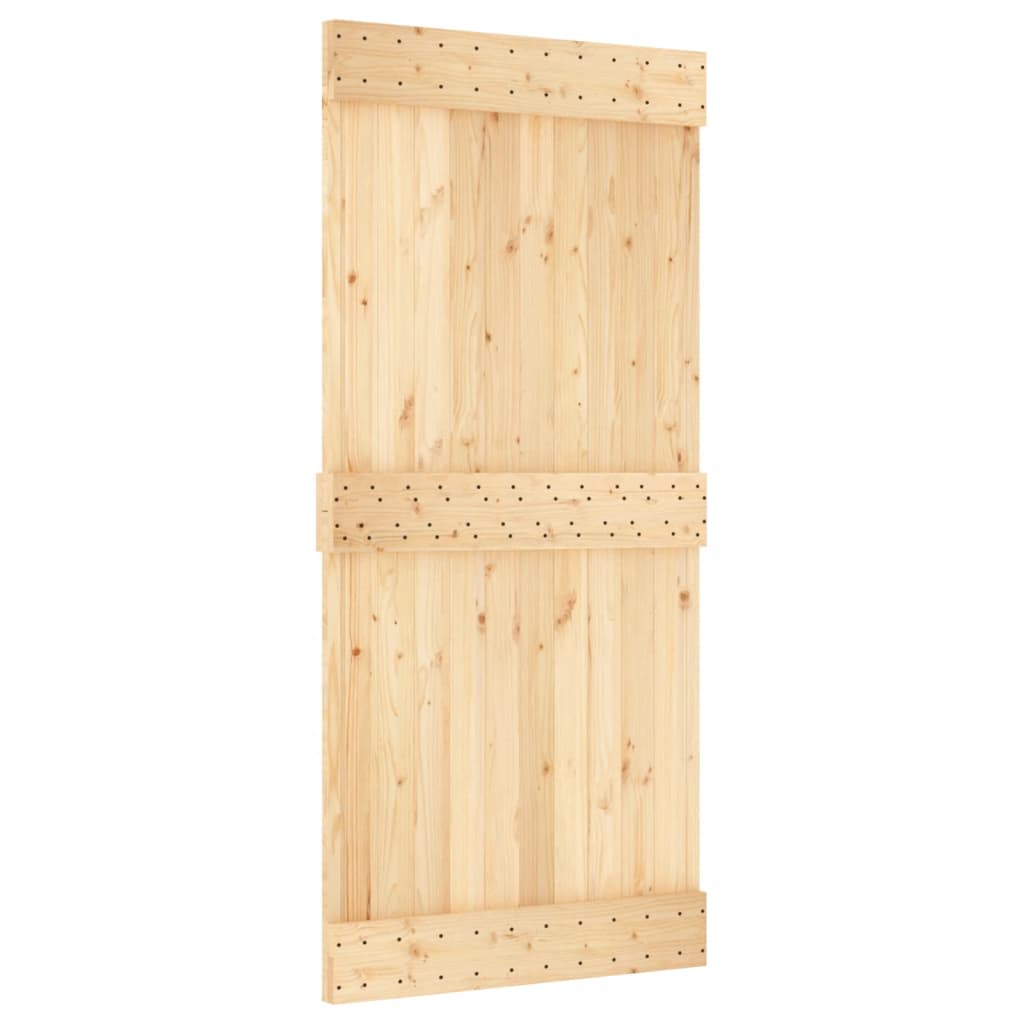 Porte NARVIK 95x210 cm bois massif de pin