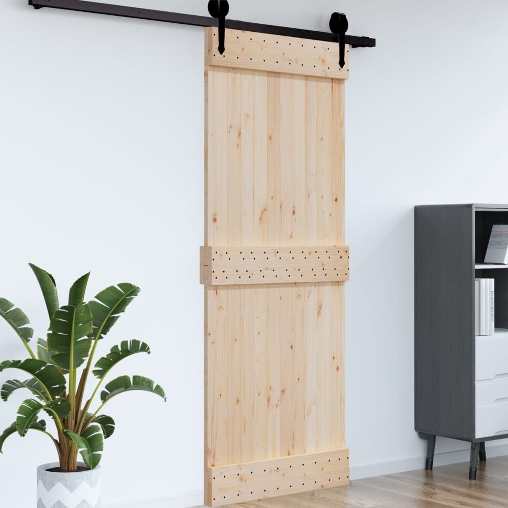 Porte NARVIK 95x210 cm bois massif de pin