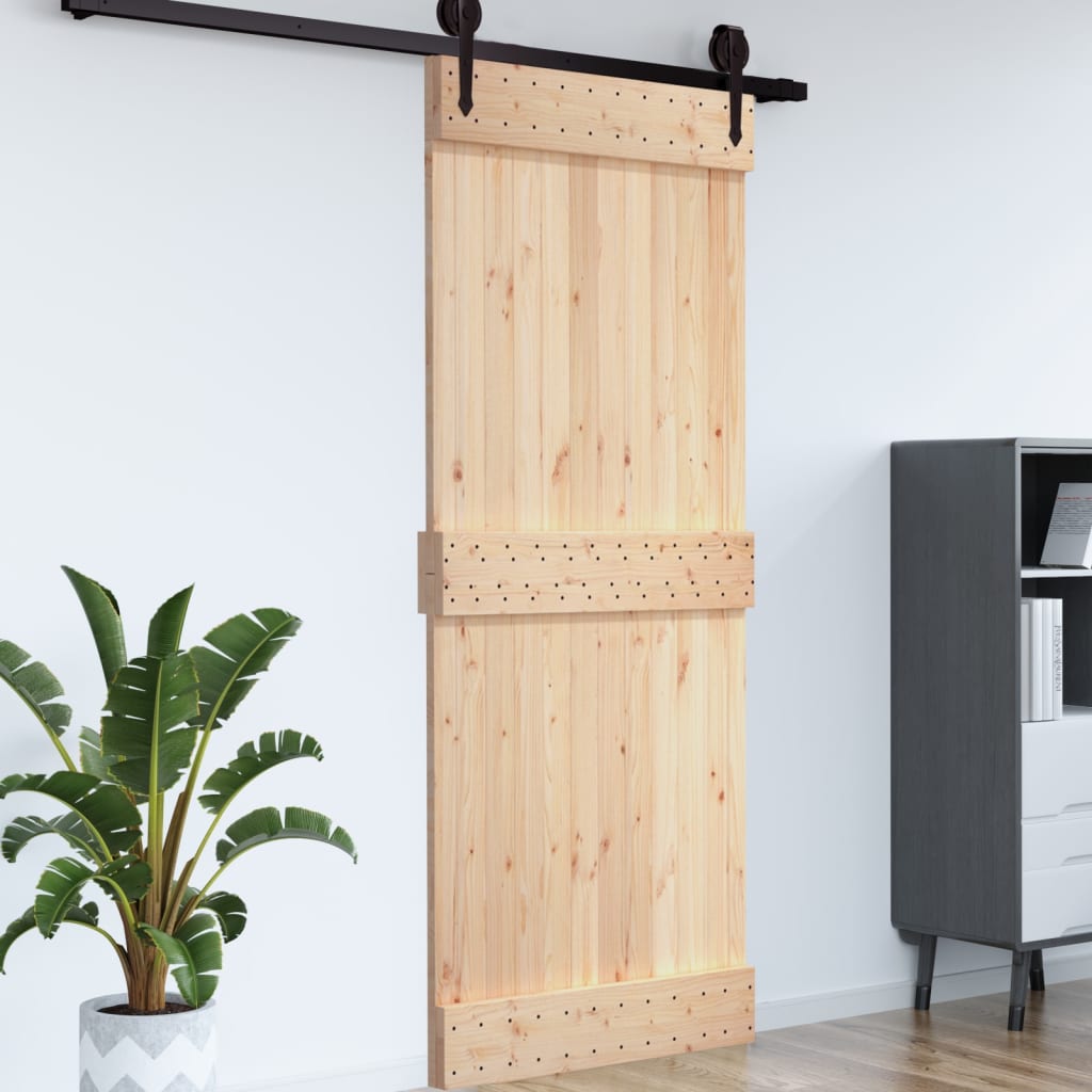 NARVIK door 100x210 cm solid pine wood