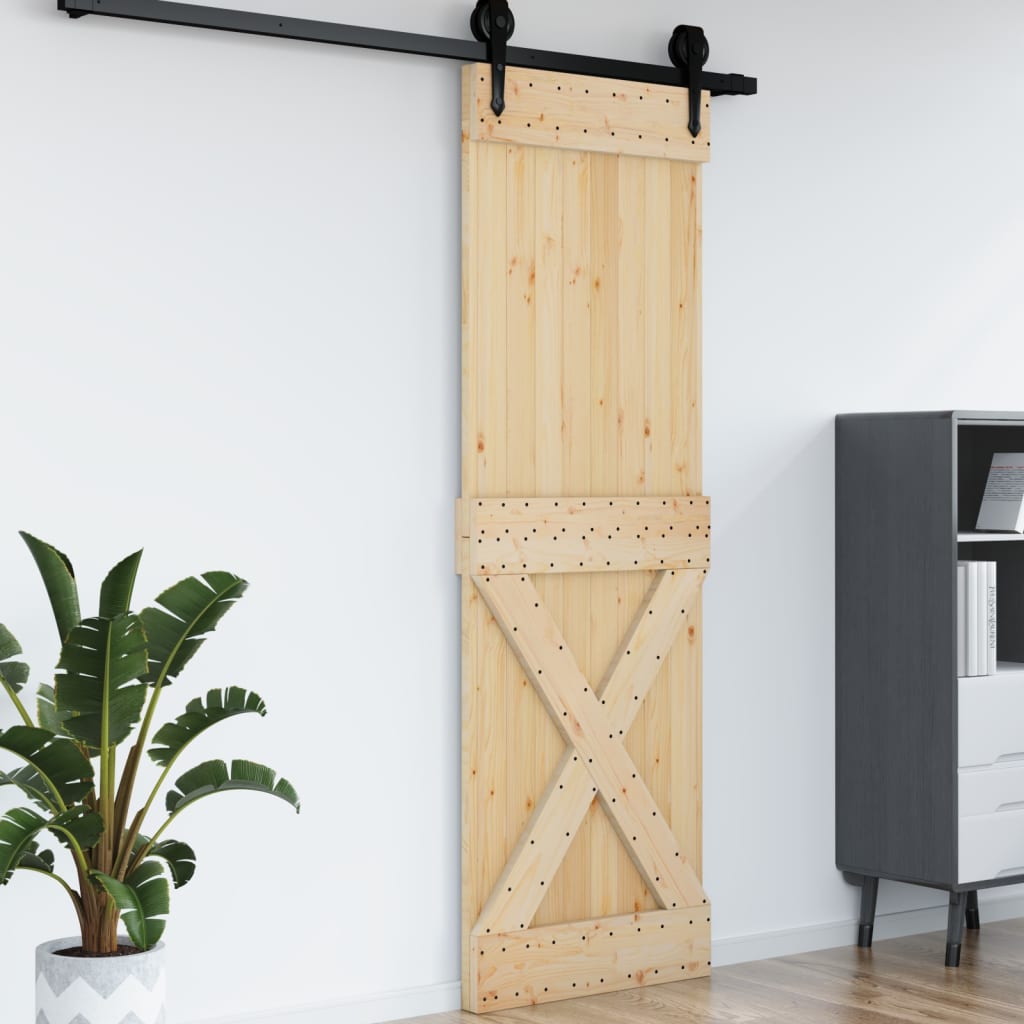 Porte NARVIK 70x210 cm bois massif de pin