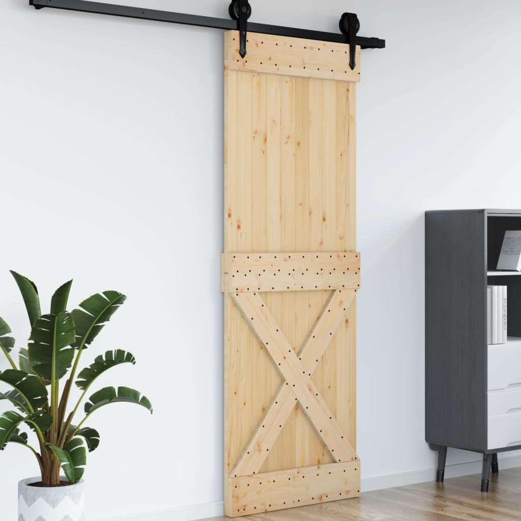 Porte NARVIK 80x210 cm bois massif de pin