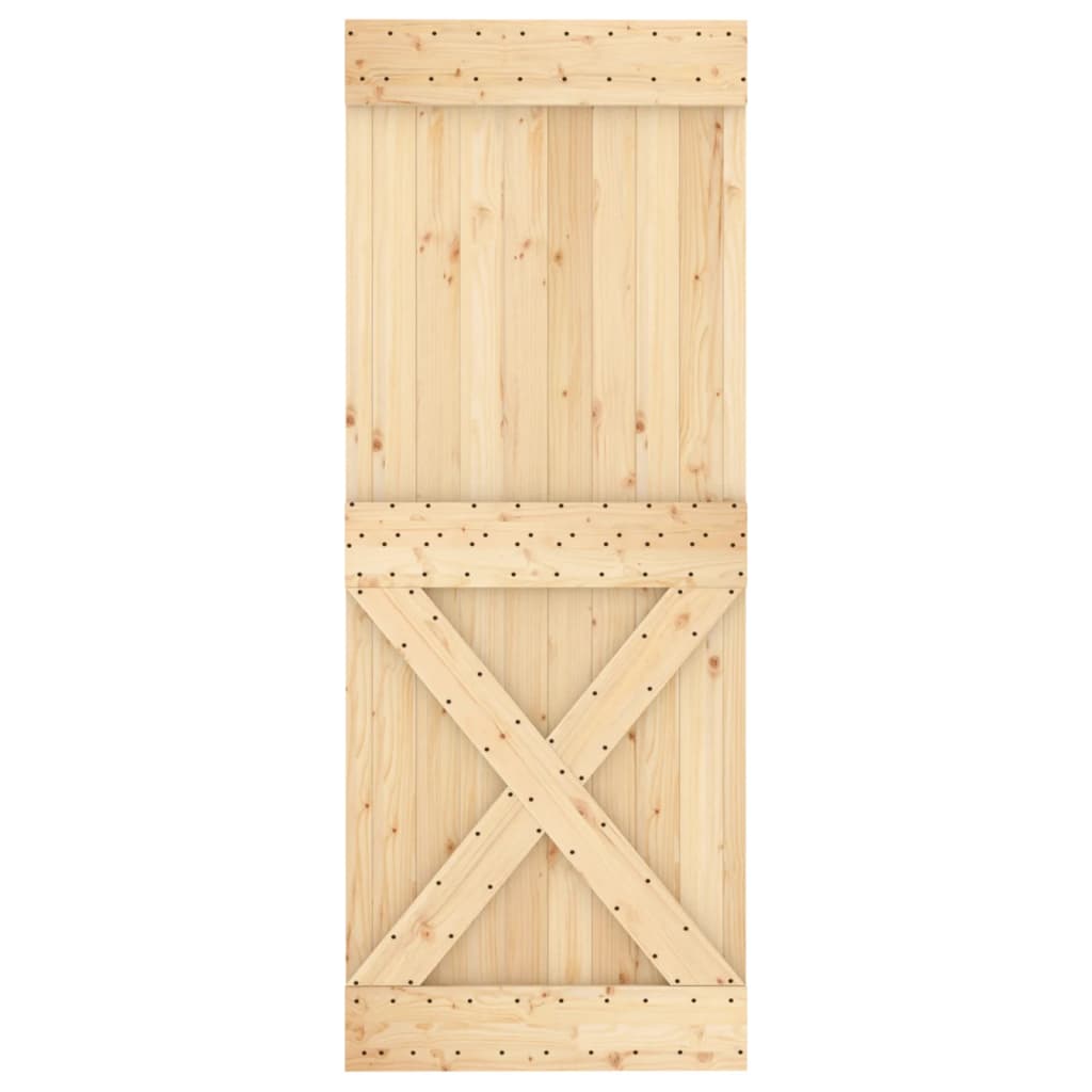 Porte NARVIK 80x210 cm bois massif de pin