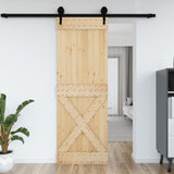 Porte NARVIK 80x210 cm bois massif de pin