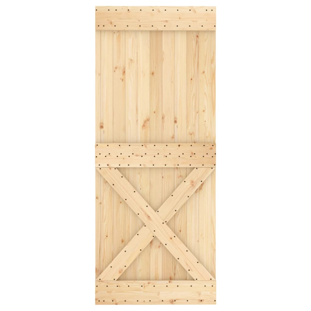 Porte NARVIK 85x210 cm bois massif de pin