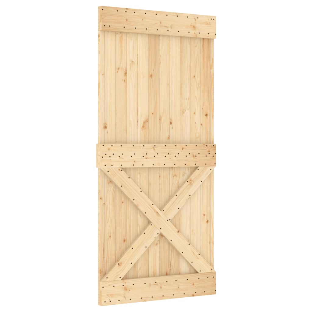 Porte NARVIK 95x210 cm bois massif de pin