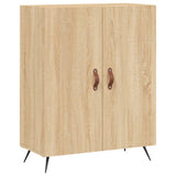 Sideboard aus Sonoma-Eiche, 69,5 x 34 x 90 cm, Holzwerkstoff