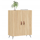 Sideboard aus Sonoma-Eiche, 69,5 x 34 x 90 cm, Holzwerkstoff