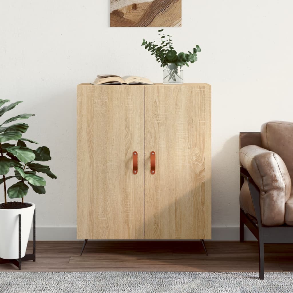 Sonoma oak sideboard 69.5x34x90 cm engineered wood