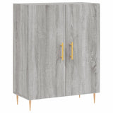 Buffet sonoma gris 69,5x34x90 cm bois d'ingénierie