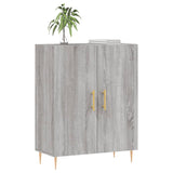 Buffet sonoma gris 69,5x34x90 cm bois d'ingénierie