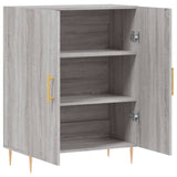 Buffet sonoma gris 69,5x34x90 cm bois d'ingénierie