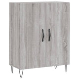 Sonoma gray sideboard 69.5x34x90 cm engineered wood