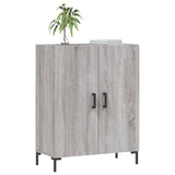 Buffet sonoma gris 69,5x34x90 cm bois d'ingénierie