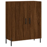 Brown oak sideboard 69.5x34x90 cm engineered wood