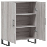 Buffet sonoma gris 69,5x34x90 cm bois d'ingénierie