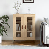 Sonoma oak sideboard 69.5x34x90 cm engineered wood