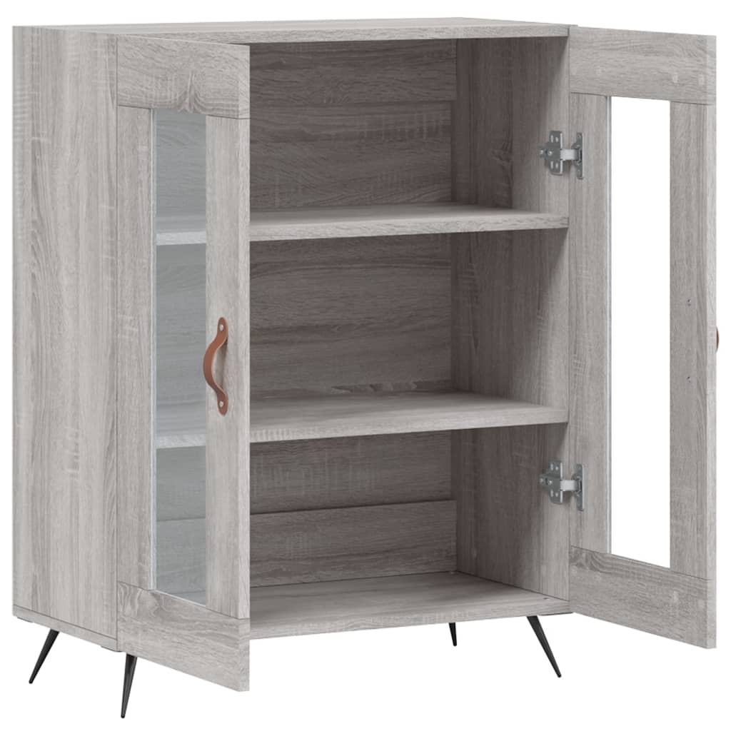 Buffet sonoma gris 69,5x34x90 cm bois d'ingénierie