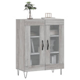 Buffet sonoma gris 69,5x34x90 cm bois d'ingénierie