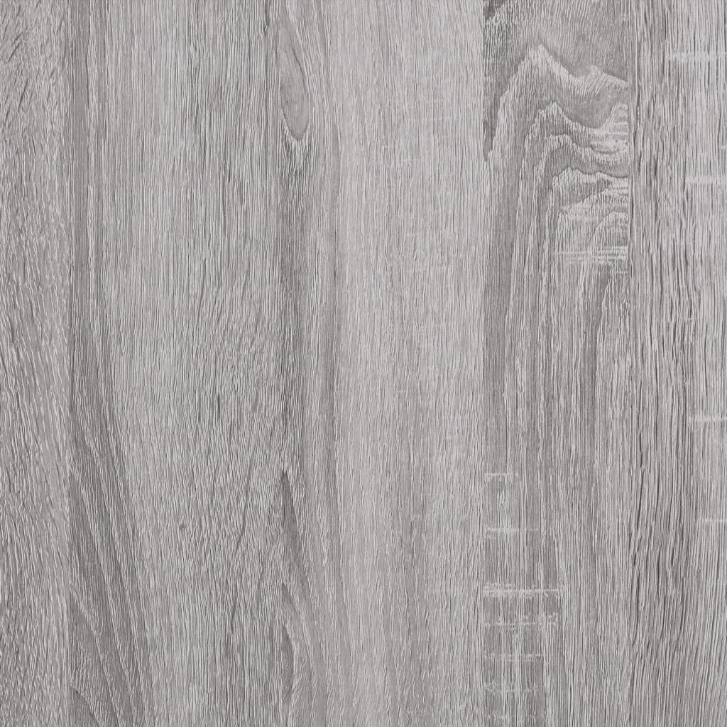 Sonoma gray sideboard 69.5x34x90 cm engineered wood