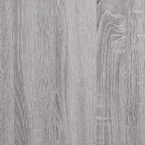 Sonoma gray sideboard 69.5x34x90 cm engineered wood