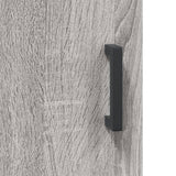 Sonoma gray sideboard 69.5x34x90 cm engineered wood