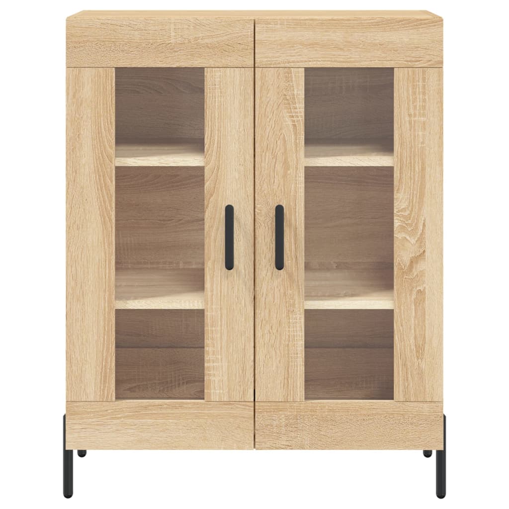 Sonoma oak sideboard 69.5x34x90 cm engineered wood