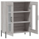 Buffet sonoma gris 69,5x34x90 cm bois d'ingénierie