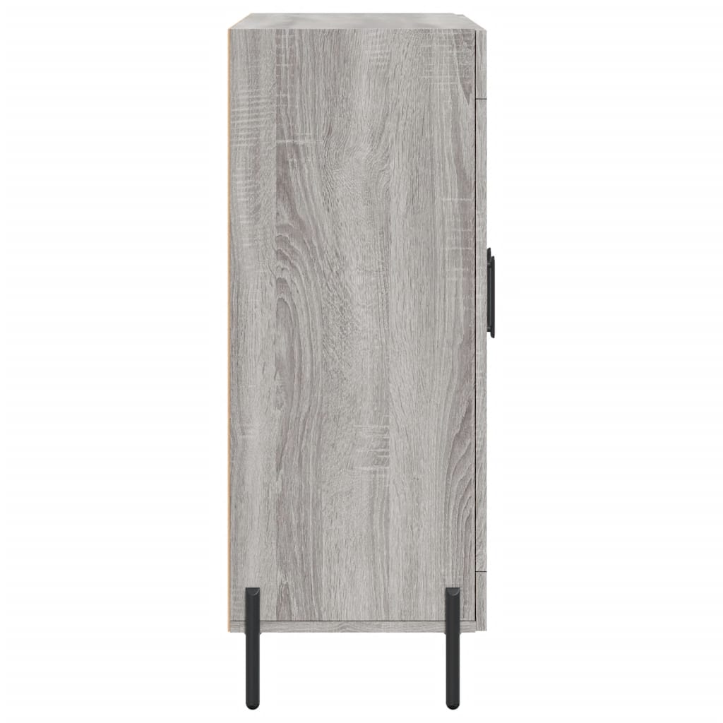 Sonoma gray sideboard 69.5x34x90 cm engineered wood