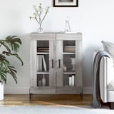 Sonoma gray sideboard 69.5x34x90 cm engineered wood