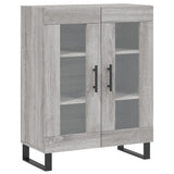 Buffet sonoma gris 69,5x34x90 cm bois d'ingénierie