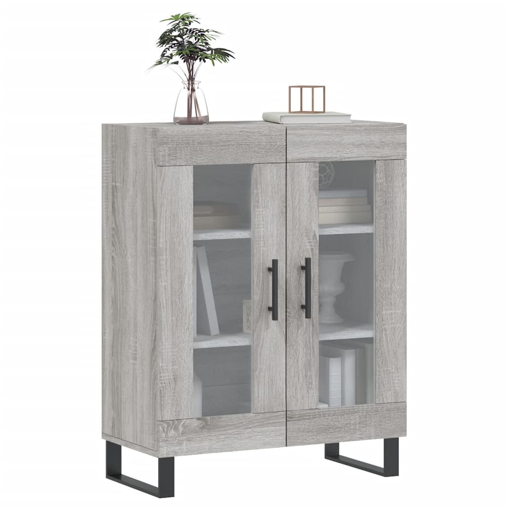 Buffet sonoma gris 69,5x34x90 cm bois d'ingénierie