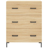 Sonoma oak sideboard 69.5x34x90 cm engineered wood