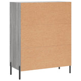 Sonoma gray sideboard 69.5x34x90 cm engineered wood