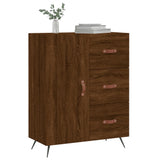 Brown oak sideboard 69.5x34x90 cm engineered wood